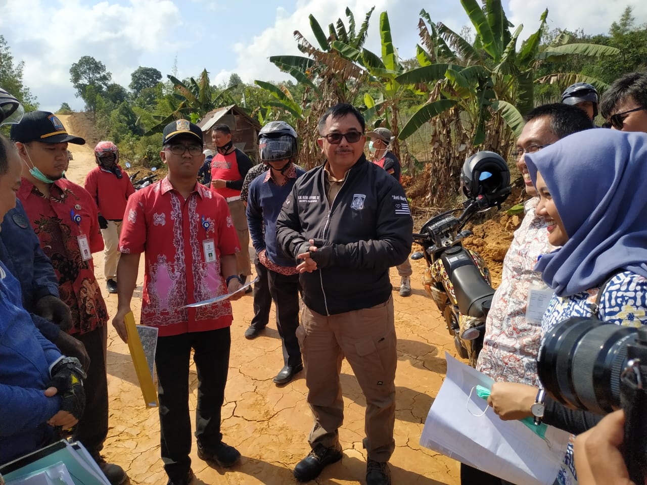 Wali Kota Tinjau Pembangunan Jalan Alternatif KM 10